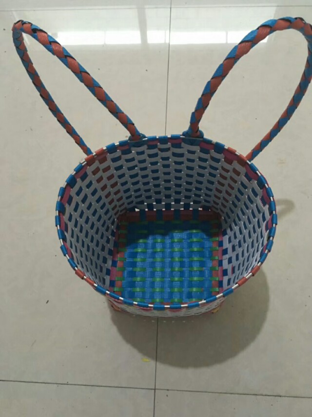 编筐图文,编筐立体花形教程