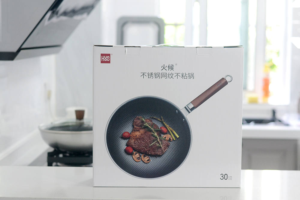 316不锈钢不沾锅加厚款,三层钢无涂层不沾锅