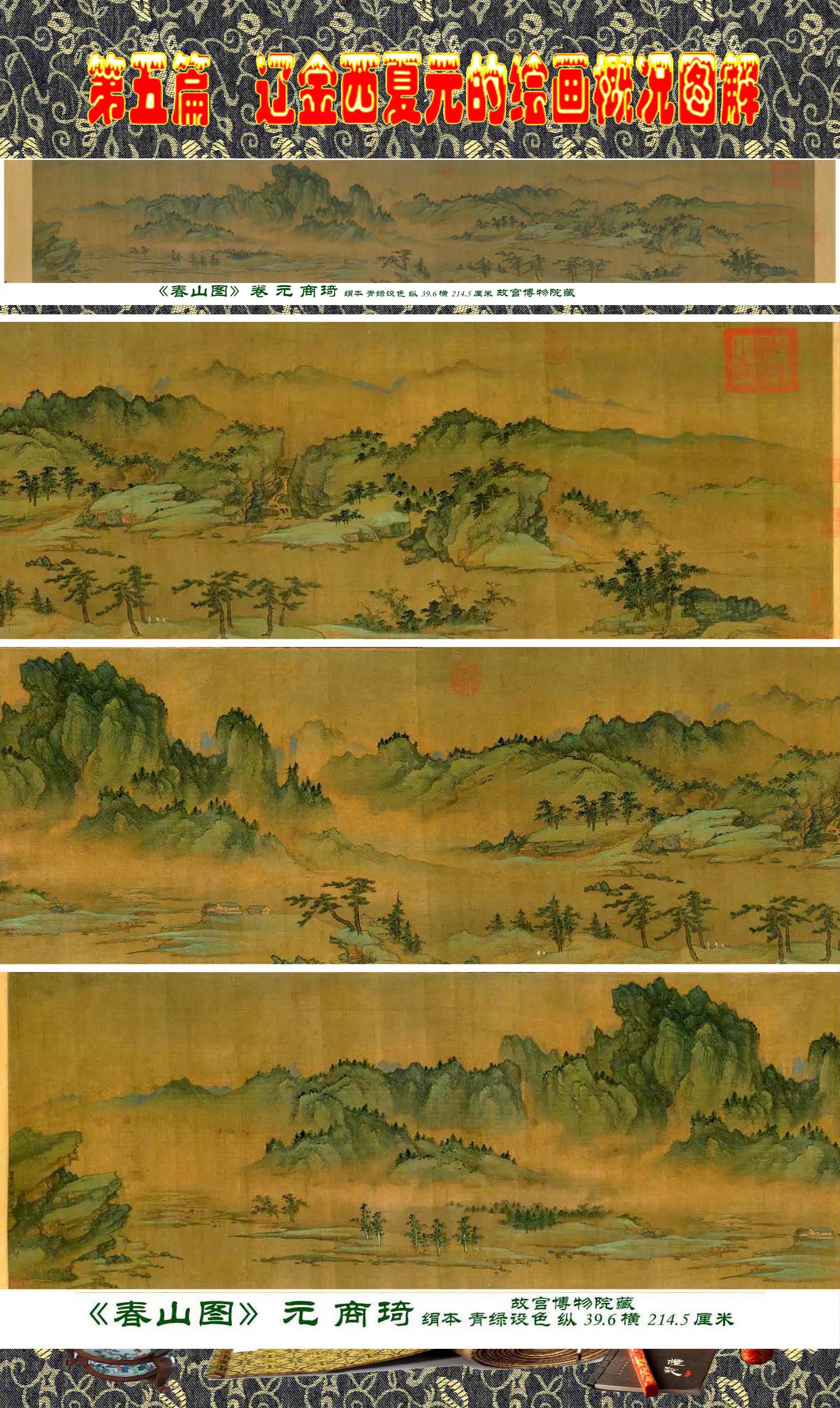 顾绍骅编辑中国画知识普及版第五篇辽金西夏元的绘画概况下一