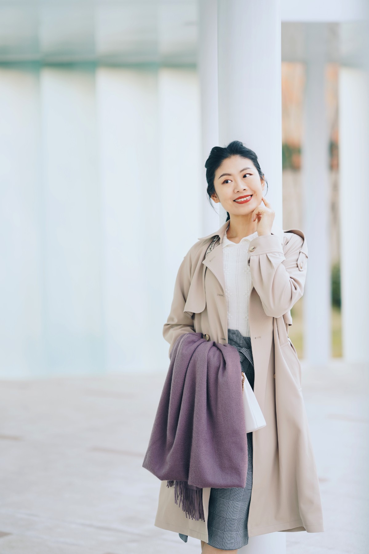 立春之后的时髦实用之选:小西装、风衣和连衣裙