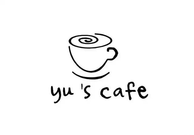 咖啡店logo墙设计,小镇咖啡店设计logo