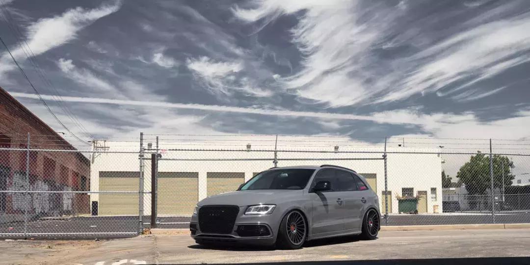 大片来袭!一台运动的“胖子”-奥迪Q5,改装后帅气姿态不输跑车