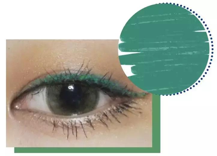 冷感眼妆,青冷感眼妆蓝色