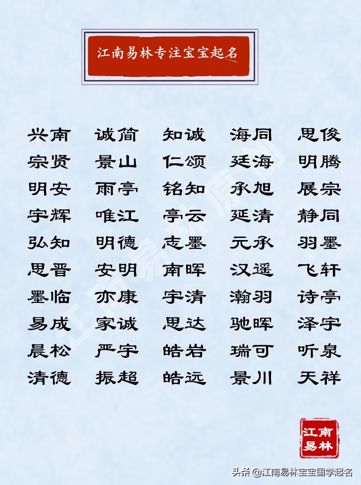 阳光帅气聪慧勇敢的男孩名字,励志的男孩子名字大全