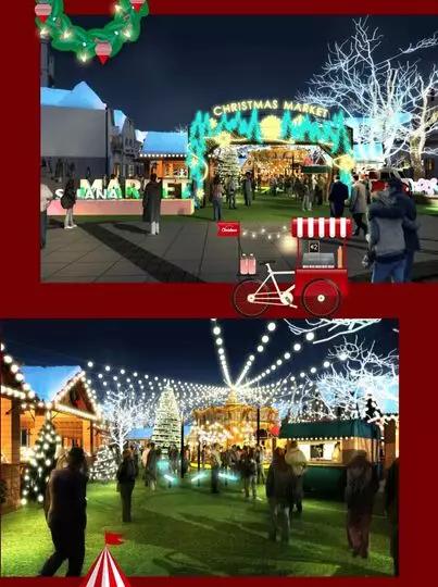 为了让你过好圣诞，他们把全世界搬进了购物中心