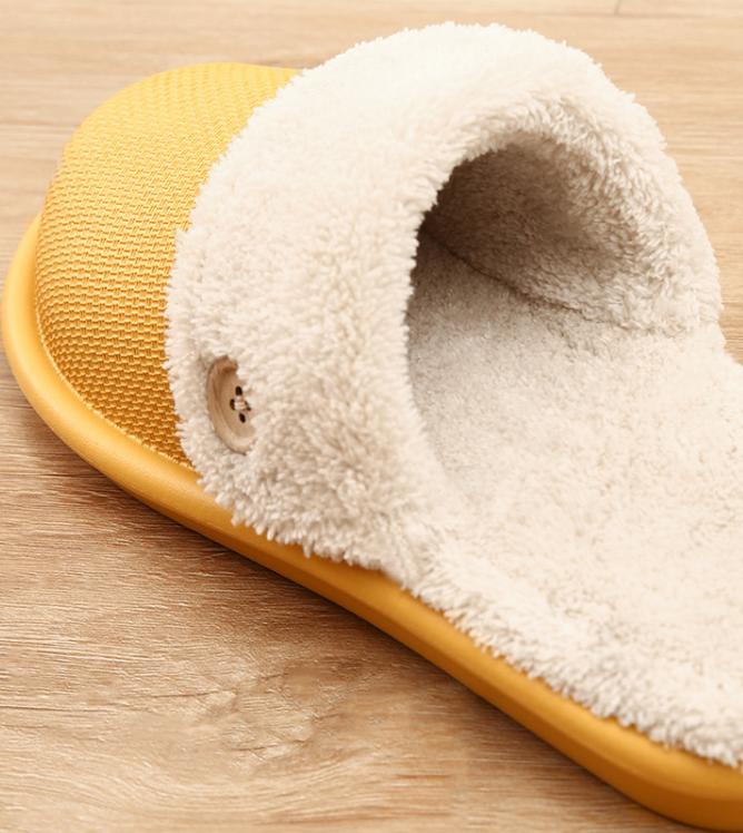 冬季防滑踩屎棉拖,踩屎感拖鞋冬季防水