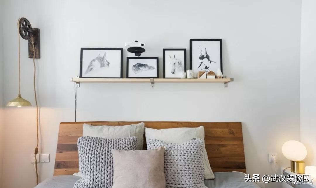 卧室太小放不下写字台,卧室太小放不下衣柜试试这样做