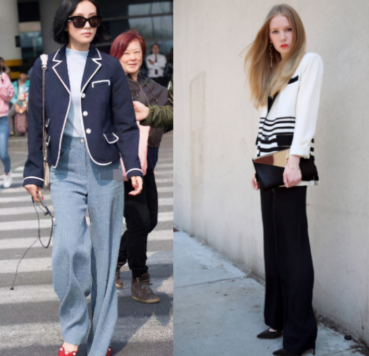 胖女适合阔腿裤还是瘦腿裤,胖女生穿直筒裤还是阔腿裤