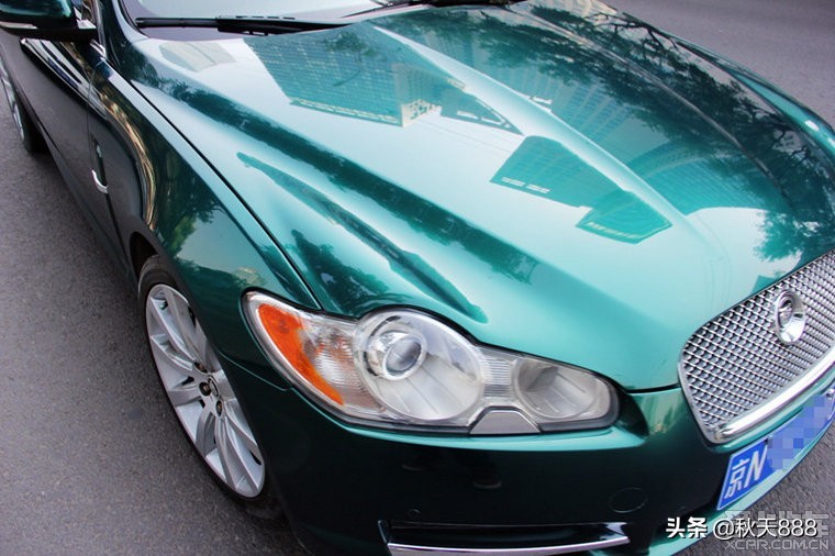 捷豹xf3.080周年典藏版蓝色,16款捷豹xf3.0t风华版测评