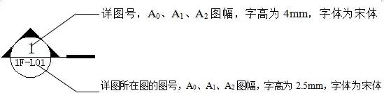 制图规则和构造详图详解,施工图制图规范字体大小