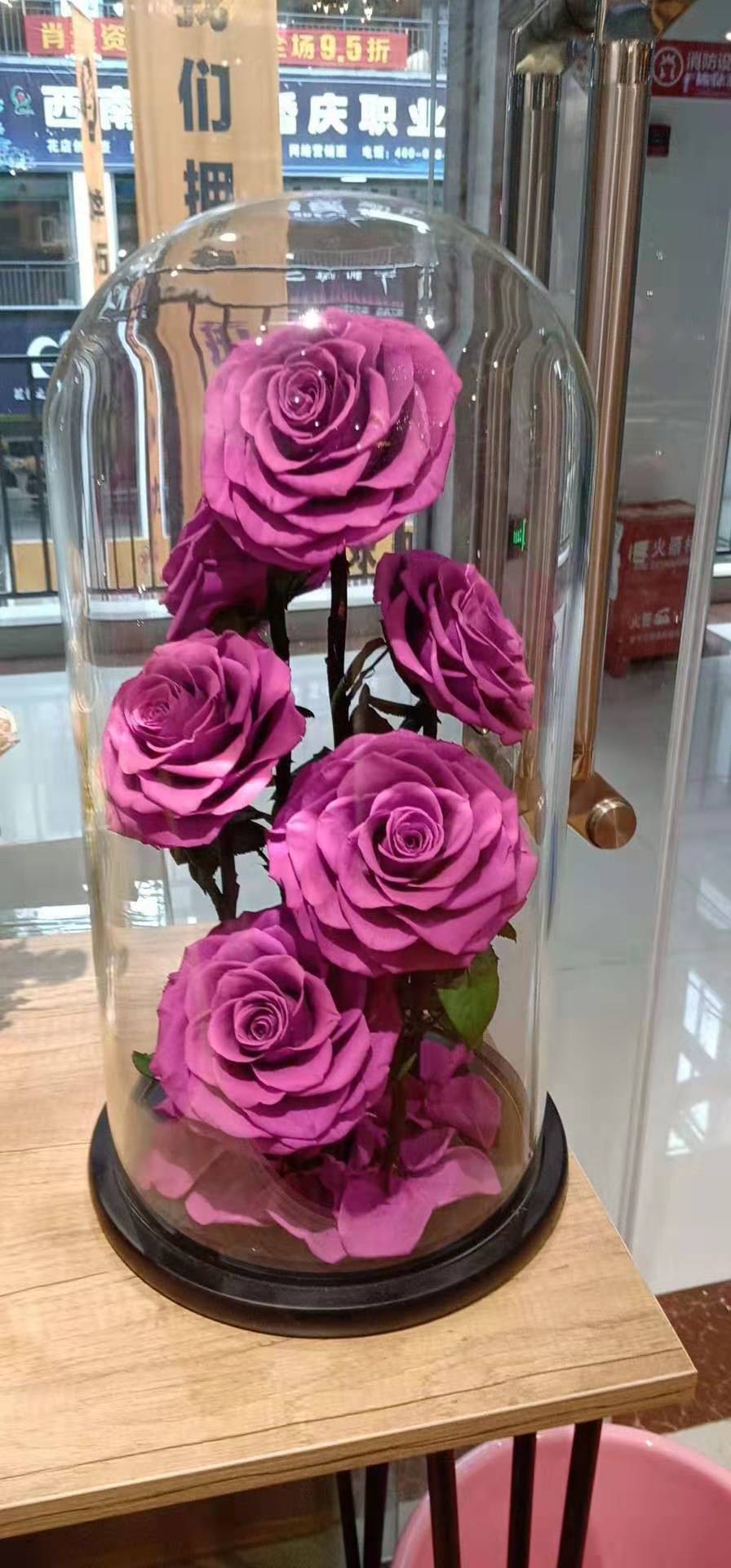 什么是永生花花束,永生花的制作过程