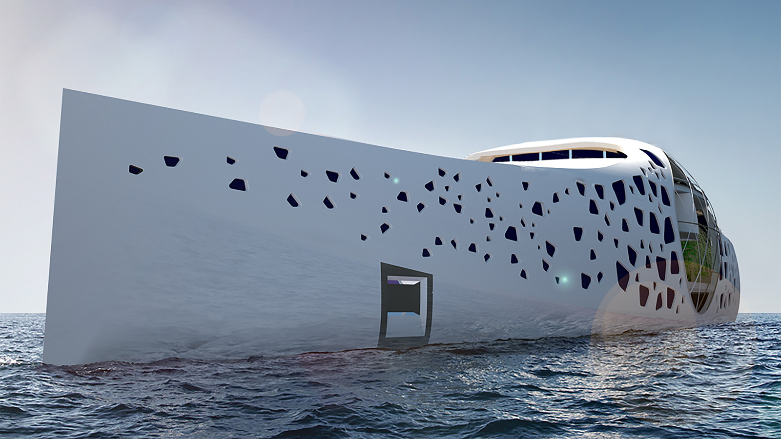 宏伟设计：世界上最极端的超级游艇概念