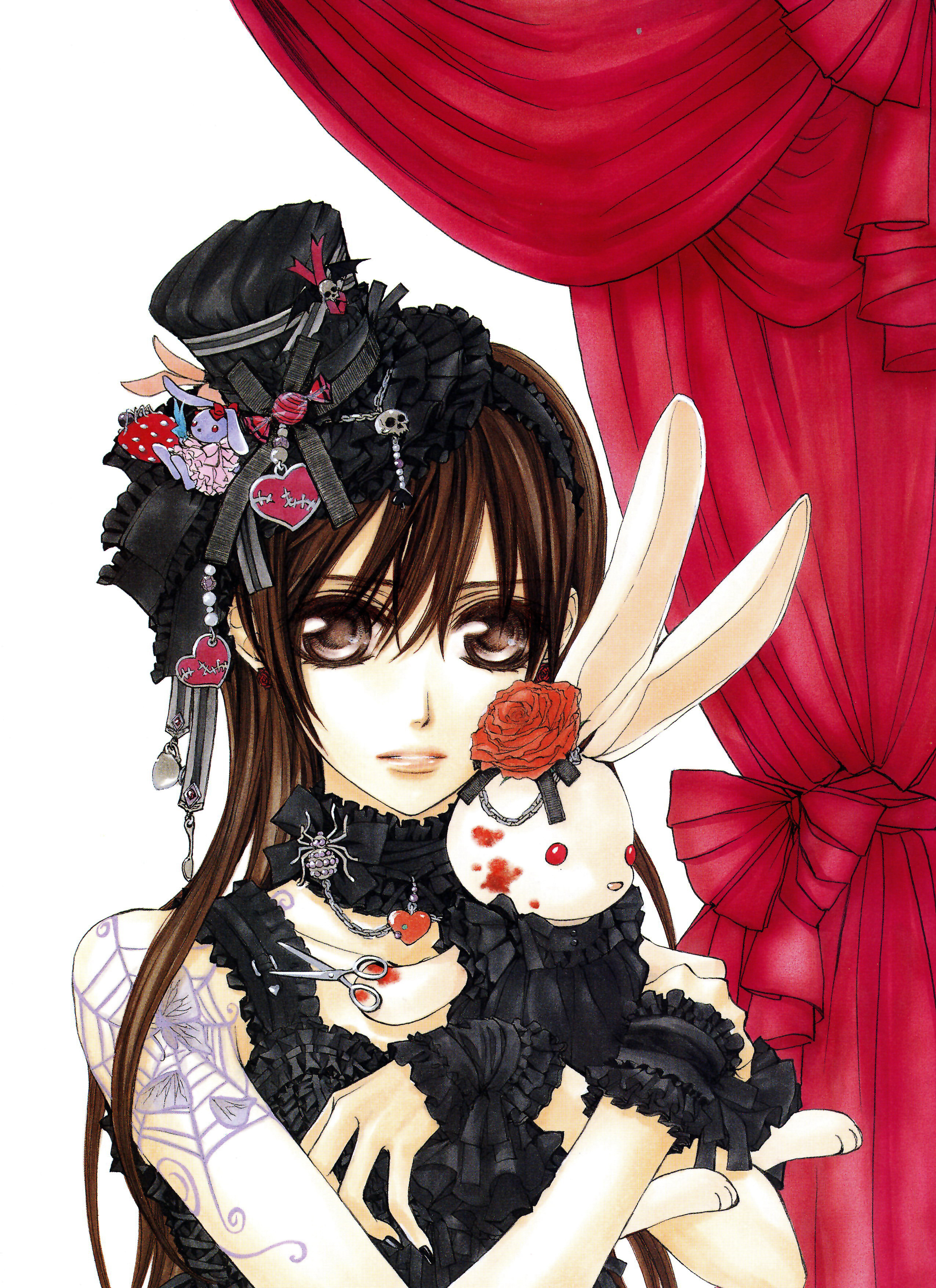 暗黑风吸血鬼动漫图片,吸血鬼骑士漫画手绘