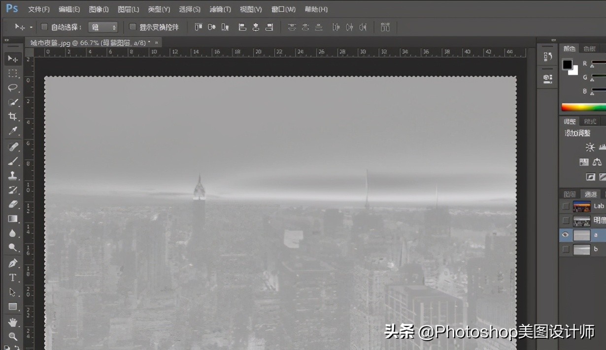 ps斑斓图片效果,ps夜色图片调色教程