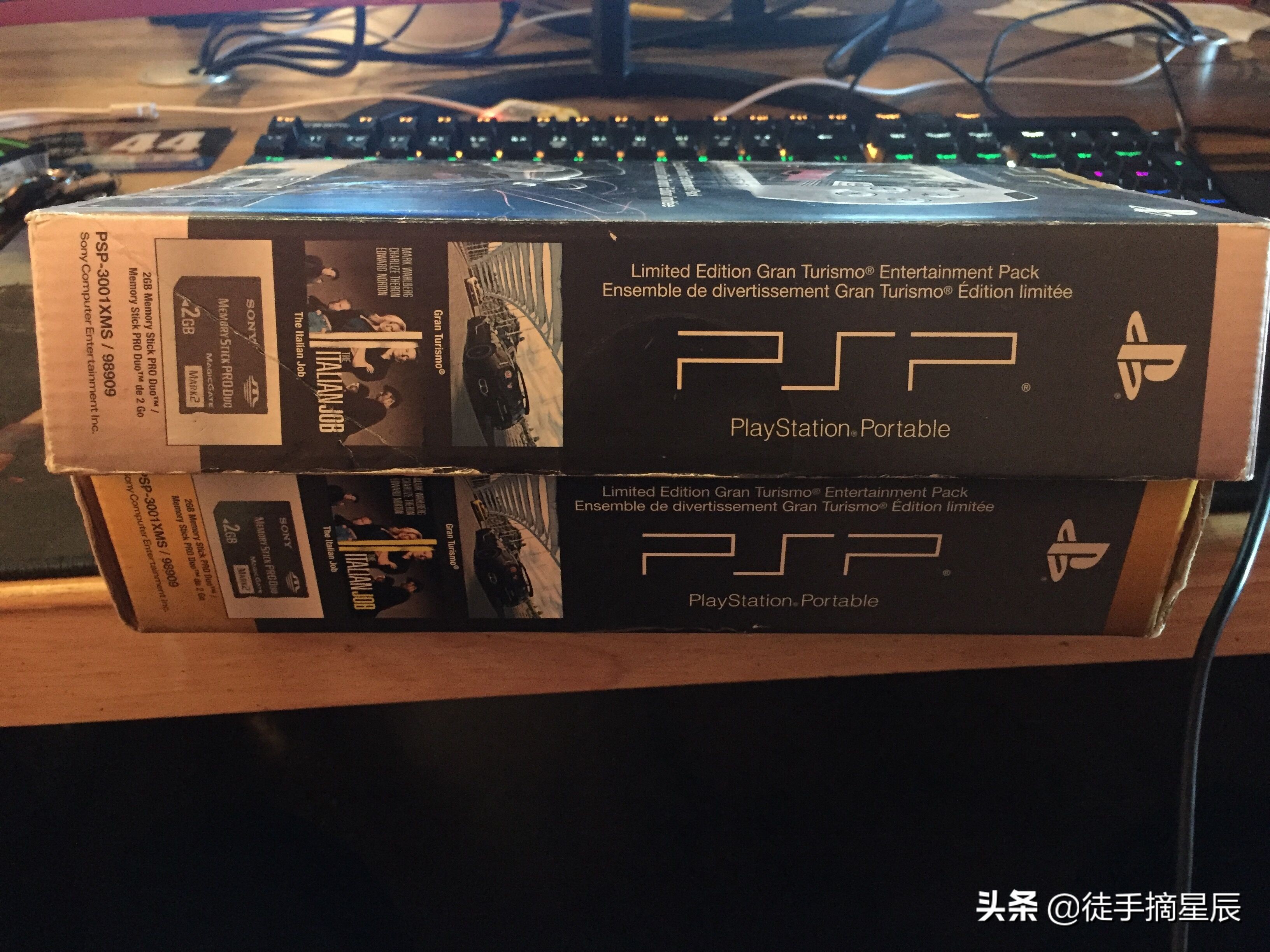 珍藏版psp3000,回忆满满的mc