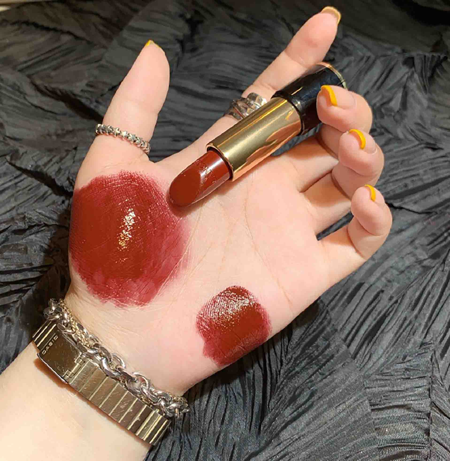 黄皮最不会出错的色号,兰蔻持妆黄二白适合色号