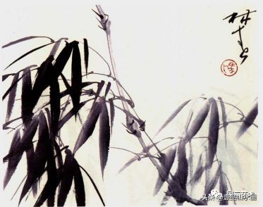 图文教程竹子画法,怎么画竹最简单最好看