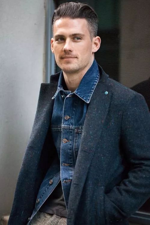 牛仔衬衫男装长袖,牛仔衬衫男装