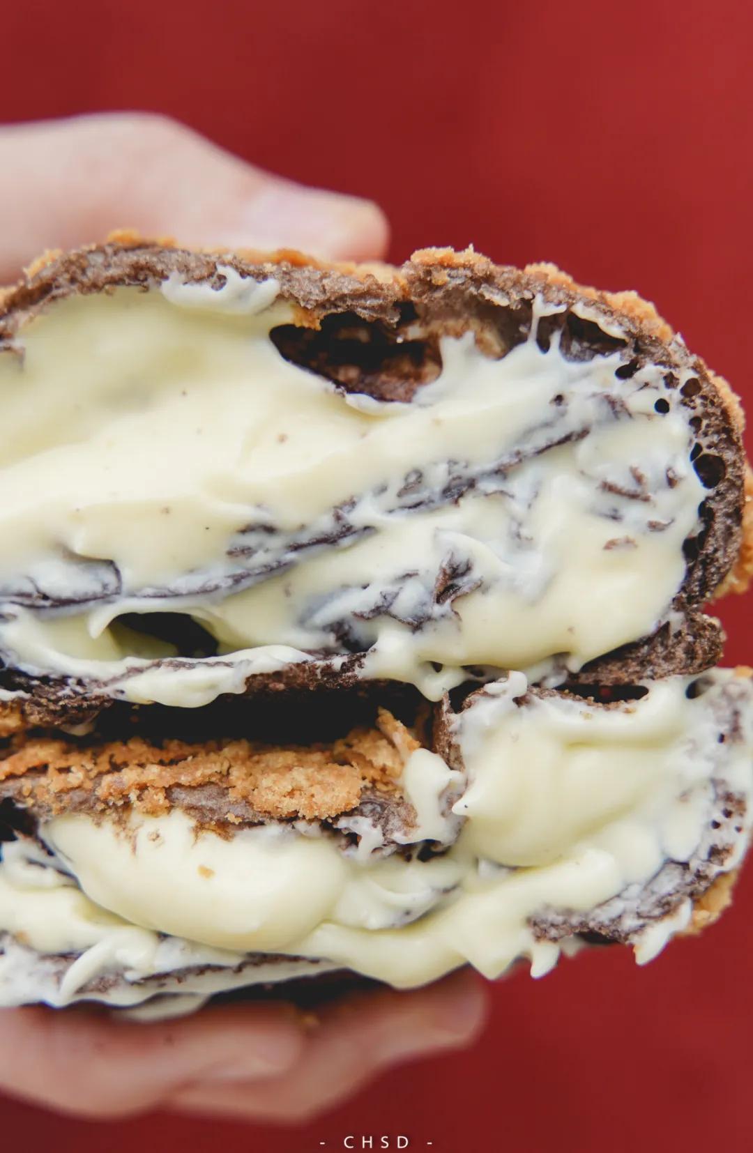 脏脏奶茶泡芙,脏脏黑糖珍珠泡芙