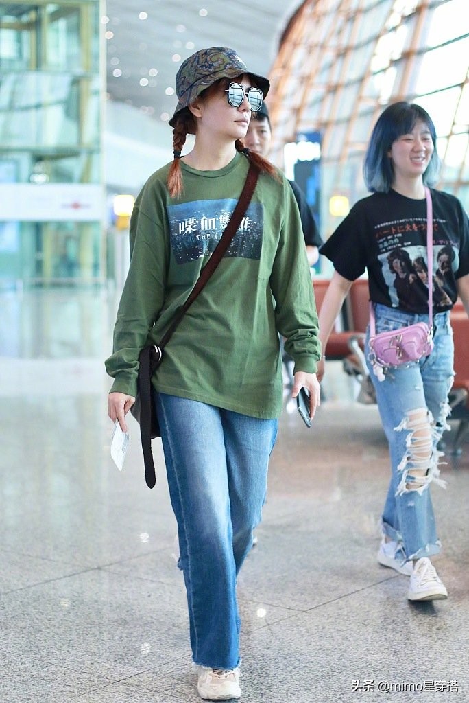 赵薇年轻长发,赵薇小辫子