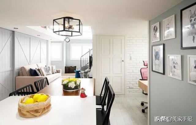82平的房子装出100平的效果,一进房子就被玄关迷住
