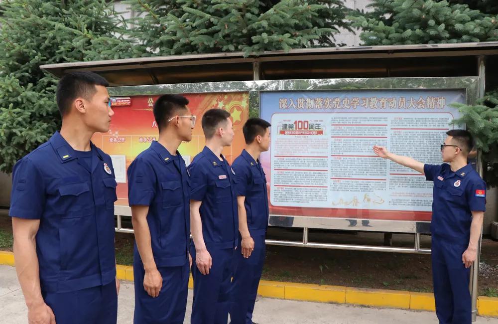 学*党**史践初心|东极火焰蓝活用“小举措”让*党**史学习教育“热起来”