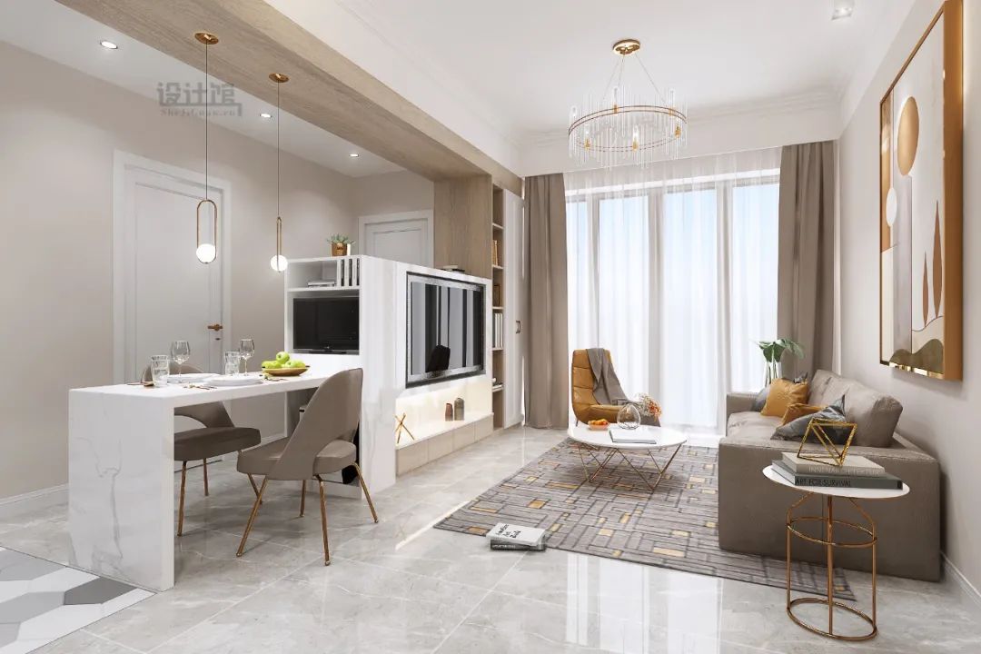 意式极简风格餐桌用什么石材颜色,什么样的实木餐桌好看又实用