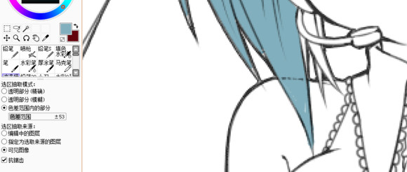 sai用哪些绘画工具,sai的基本按键教程