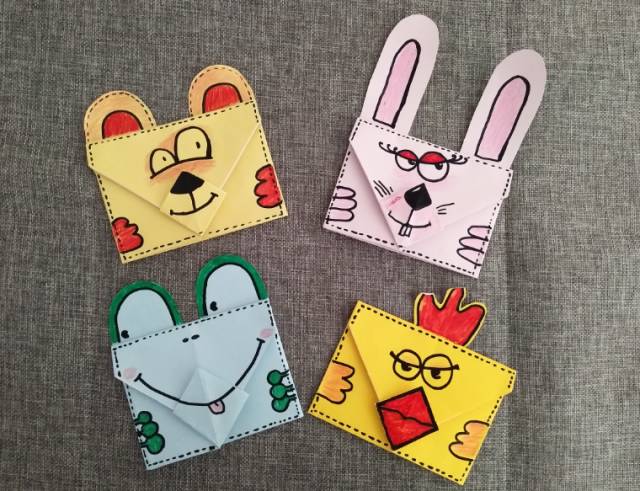 旺仔小泡芙幼儿折纸手工创意diy,折纸手工8-10岁简单的飞镖正方形