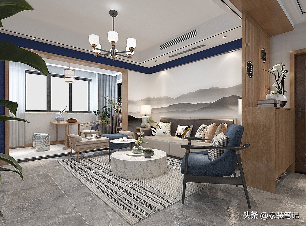 中式这样装，让人一见倾心，整洁到“一尘不染”，让人觉得很舒服