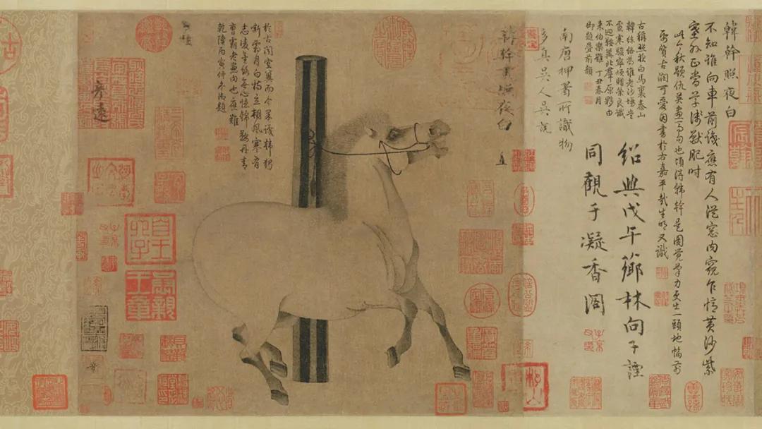 常玉群马图拍卖,常玉巨作群马首度亮相拍卖市场