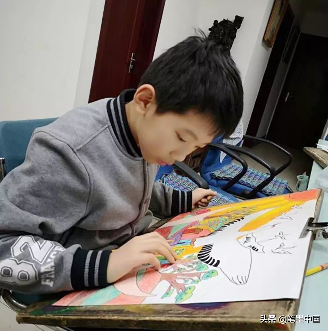 小小画家|用画笔记录自然！国际儿童画展梁梦哲专辑