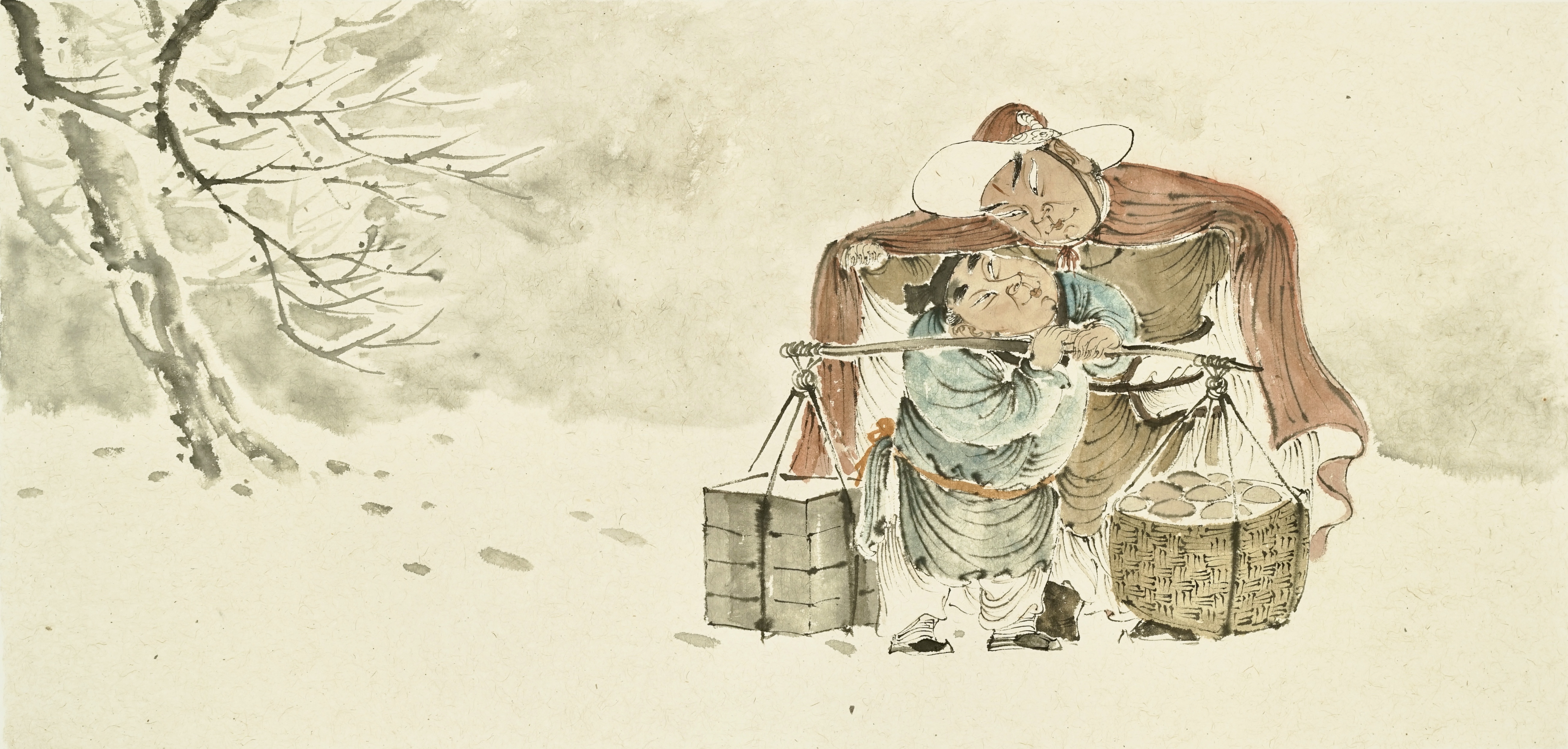 「筆墨丹青」——品读浙派新秀丨洪万里人物画艺术