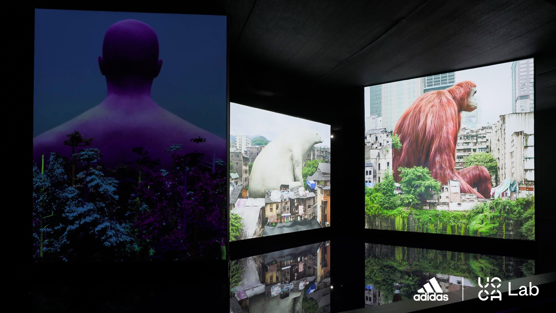 阿迪达斯展览秀,阿迪达斯重塑蔚蓝