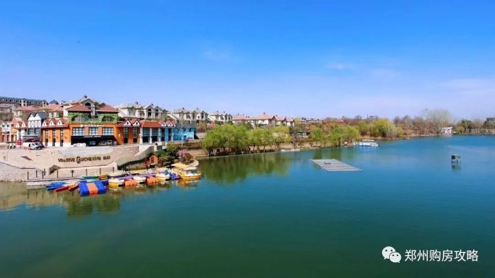 郑州洞林湖带院房子,郑州洞林湖新田最新别墅