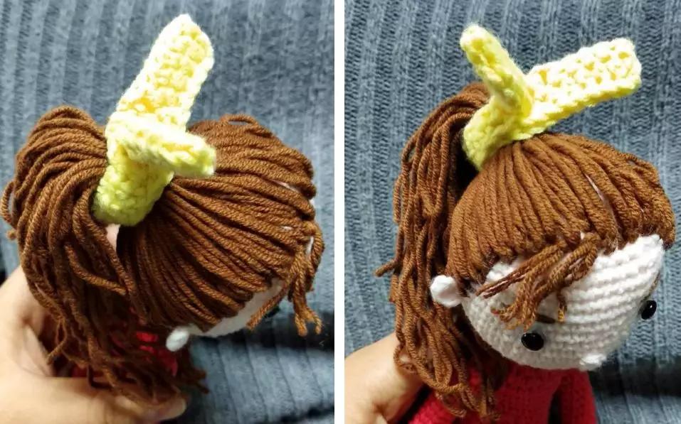 玩偶编织的入门教程超简单,超粗线编织玩偶教程