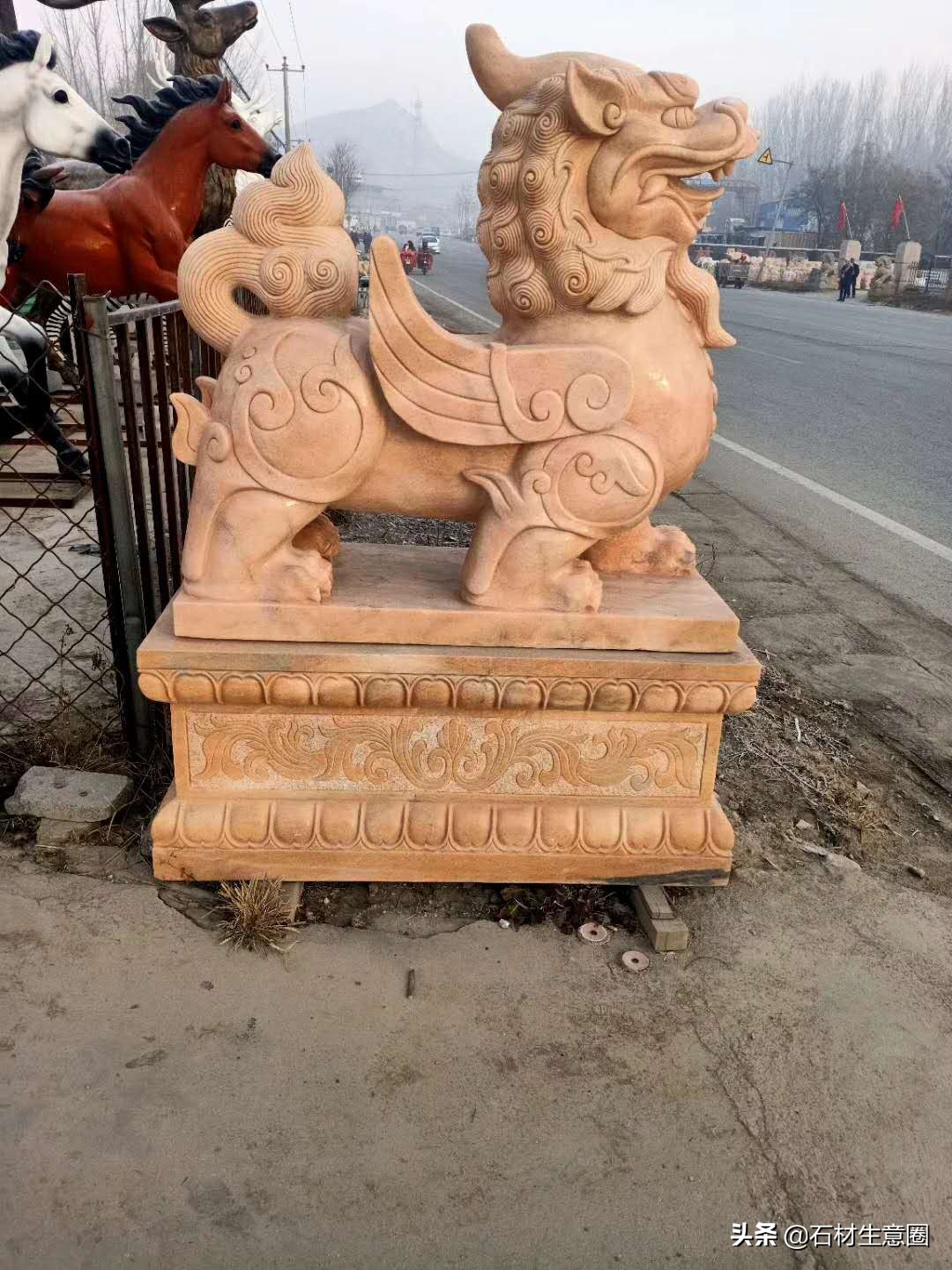 镇江丹徒区石雕貔貅,石雕貔貅多少钱一对