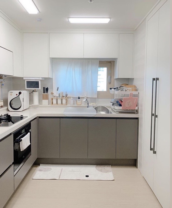 韩国温馨小家,韩国夫妇的loft温馨之家