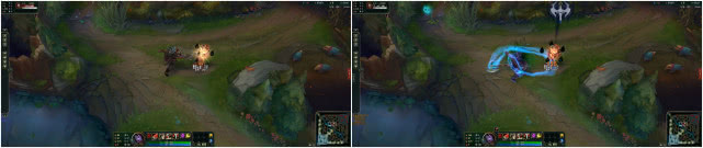 诺手狂狼连劈,诺手皮肤灌篮手感