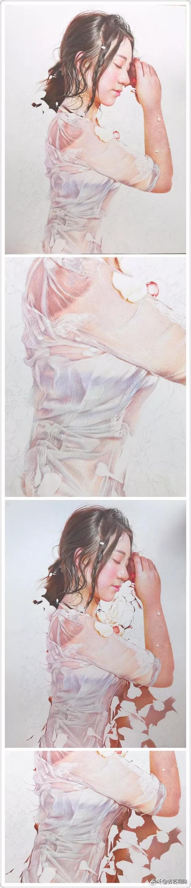 如何用彩铅画女天使男恶魔,用彩铅画动漫人物天使恶魔