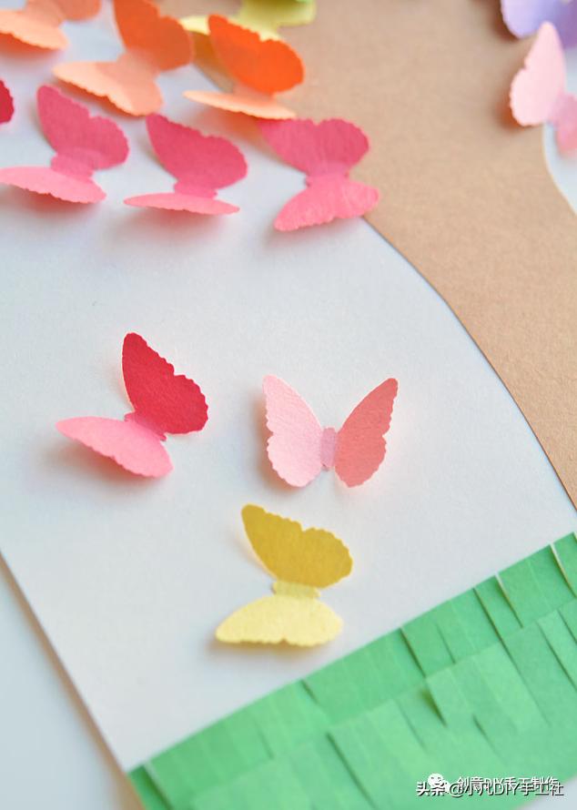 植树节手工又简单又漂亮,植树节绿色手工创意作品