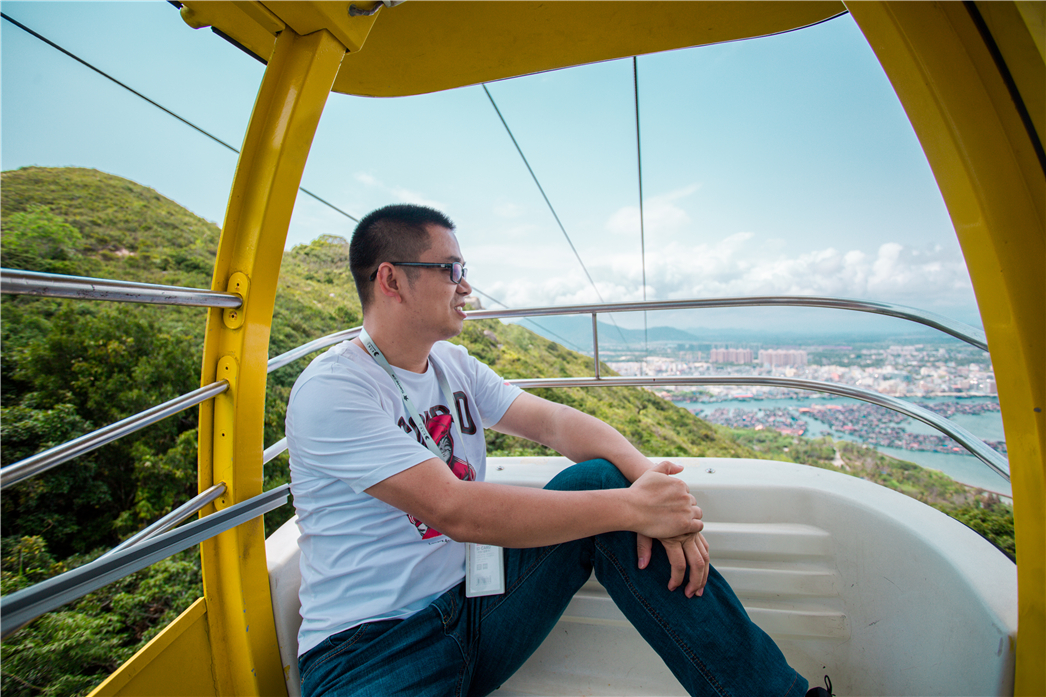 海南必玩猴岛与呆呆丨看萌呆猕猴,呆呆岛发呆