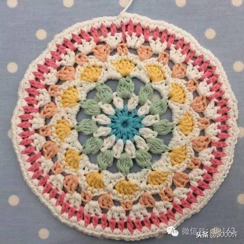 钩个正方形的坐垫怎么钩,钩个小坐垫