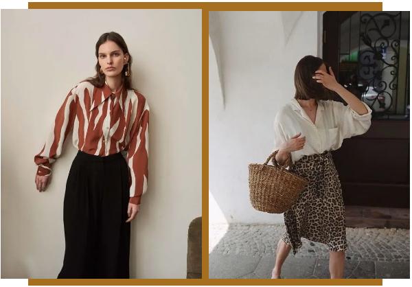 复古潮流配什么印花,复古印花打底怎么搭配