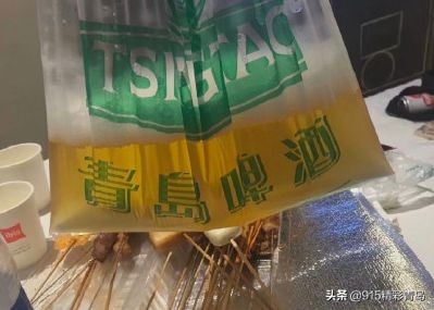 青岛啤酒散装塑料包,青岛啤酒易拉罐包包