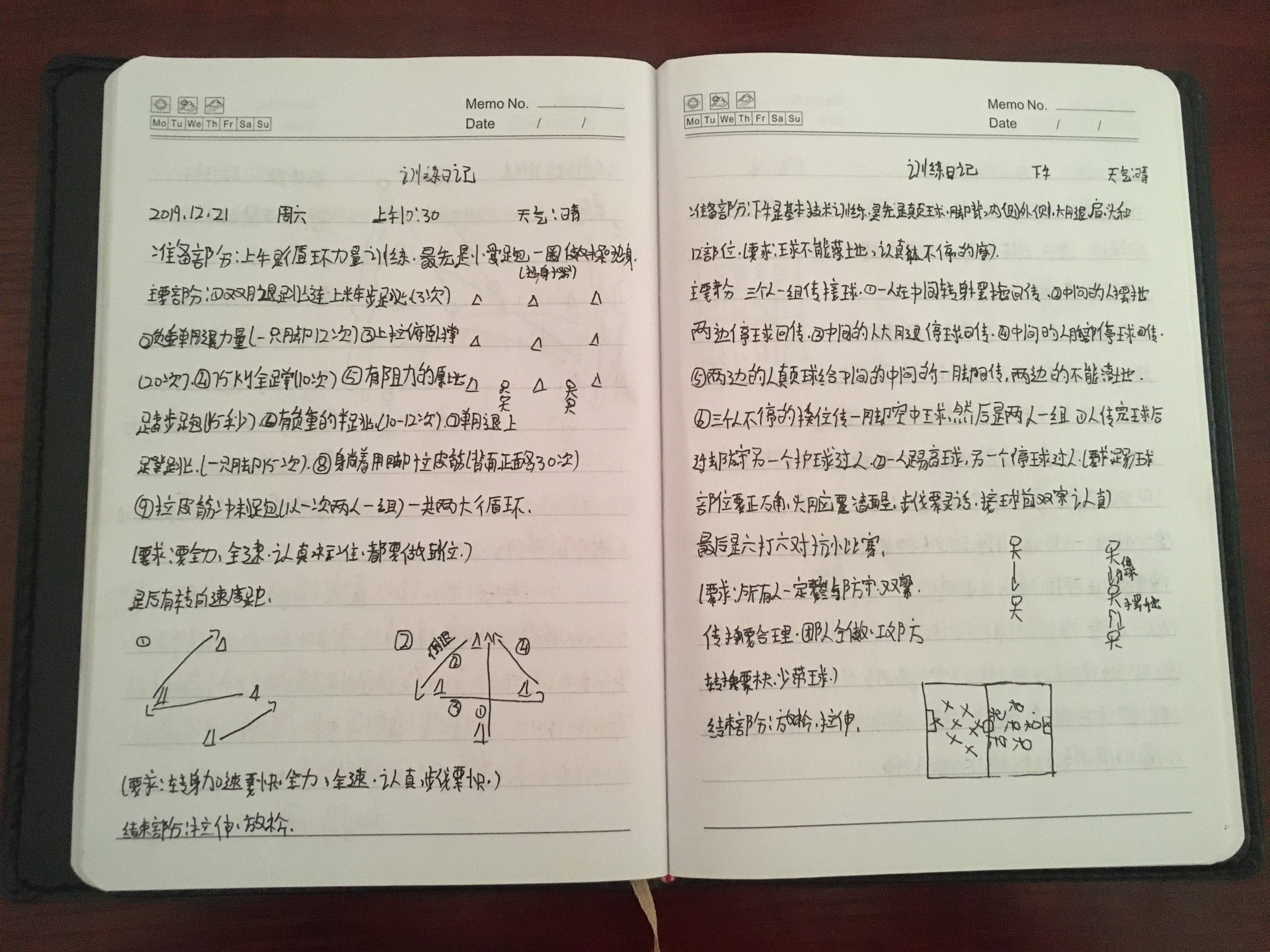 球星训练日记,球员训练篇