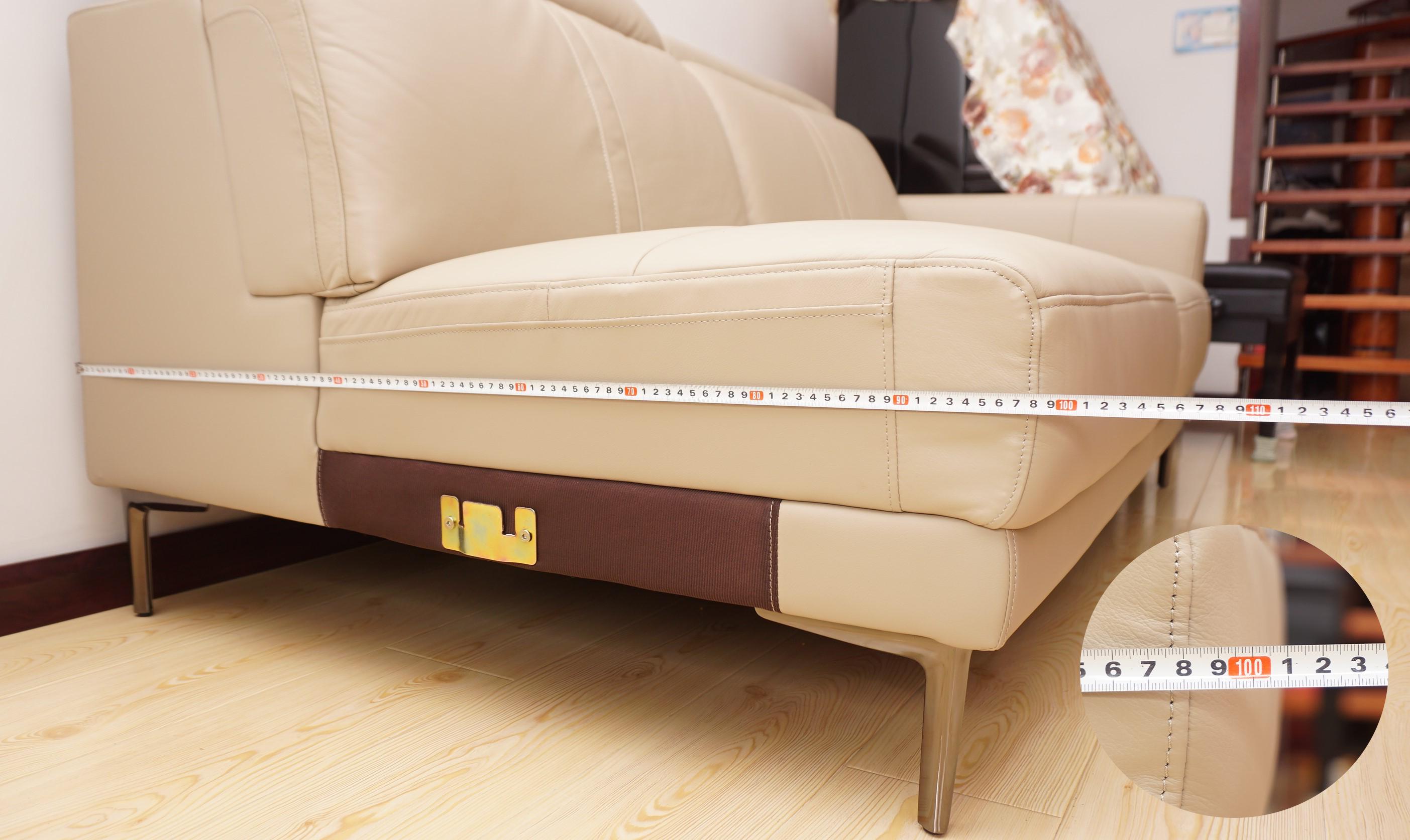 三米全友真皮沙发,全友一字型布艺沙发