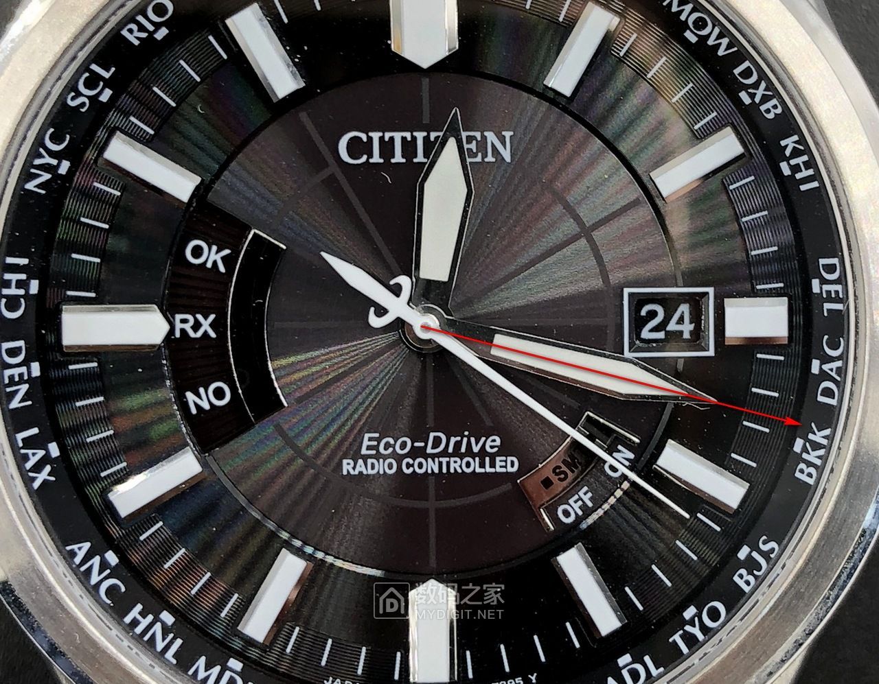 西铁城h145指针基准位置校正,西铁城光动能手表熊猫眼测评