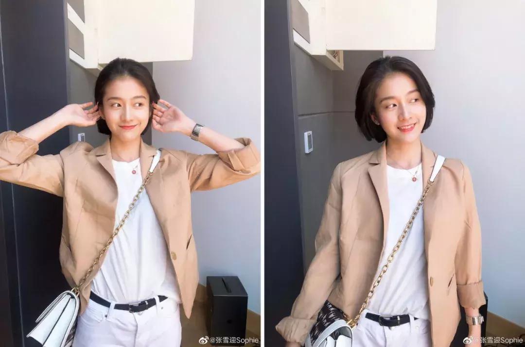 流行知性中短发,24款洋气直短发