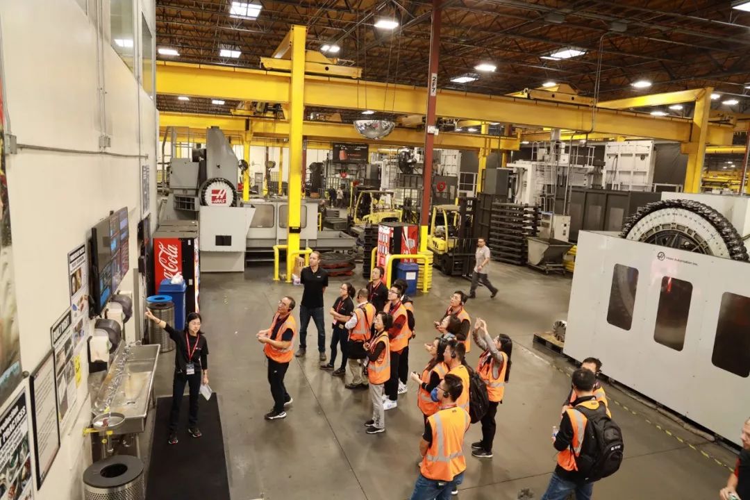 美国哈斯加工中心绝对坐标,美国哈斯工厂参观